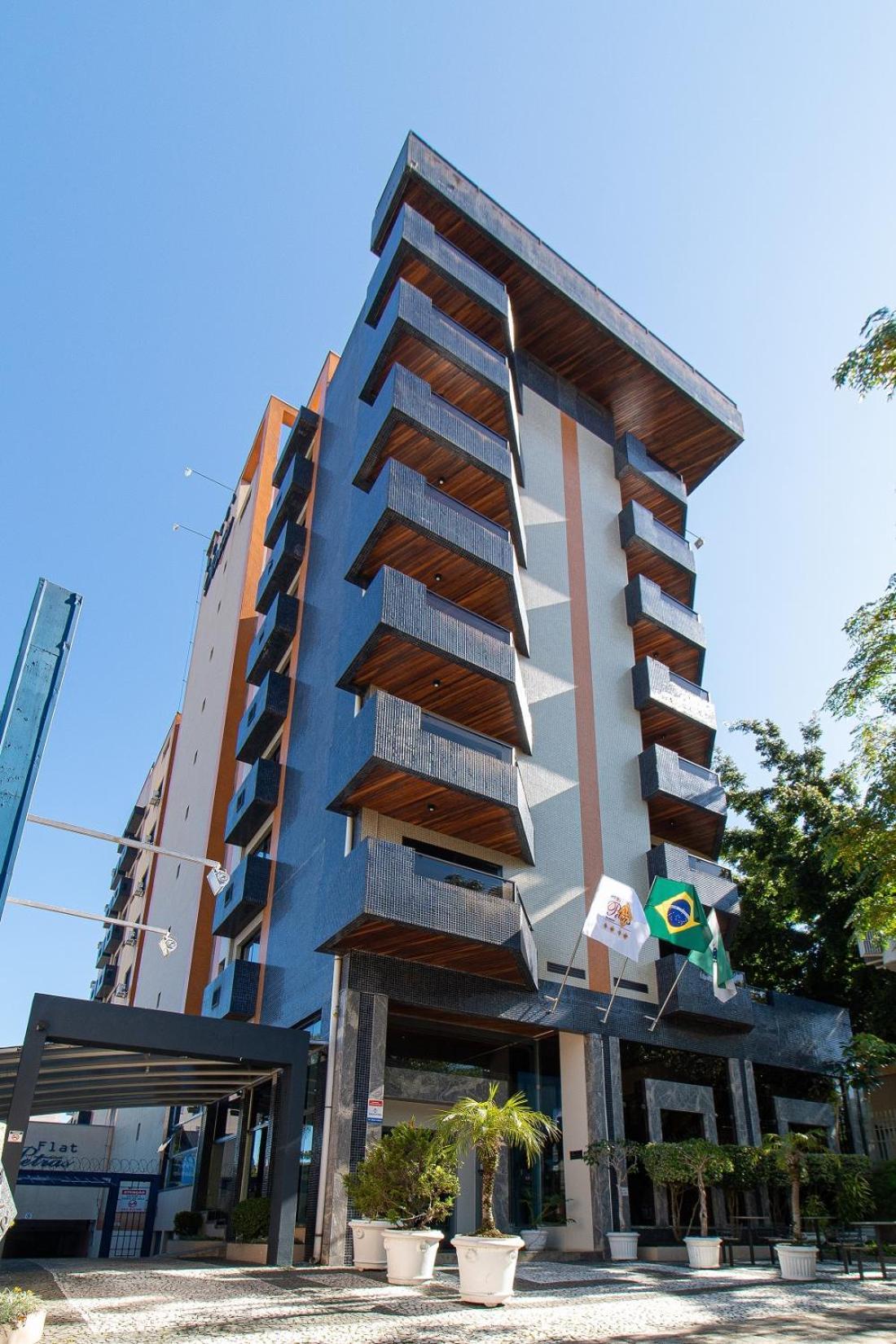 Hotel Flat Petras Residence กูรีตีบา ภายนอก รูปภาพ